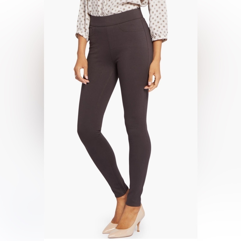 NYDJ Sculpt-Her Modern Ponte Leggings in Cordovan Size XX-Small NWT